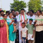 MLA PAYAM VENKATESWARLU INAUGURATES DEVELOPMENT PROJECTS IN ASWAPURAM MANDAL